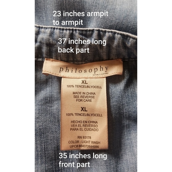 Philosophy Tencel Lace up Dress - Picture 6 of 7